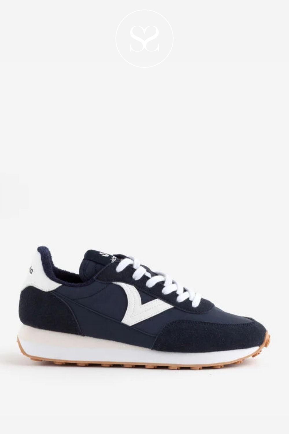 VICTORIA 1138106 NAVY SPORTY WALKING TRAINERS