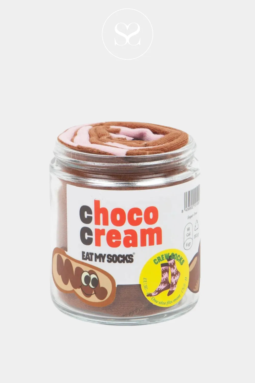 EAT MY SOCKS CHOCO CREAM SOCKS