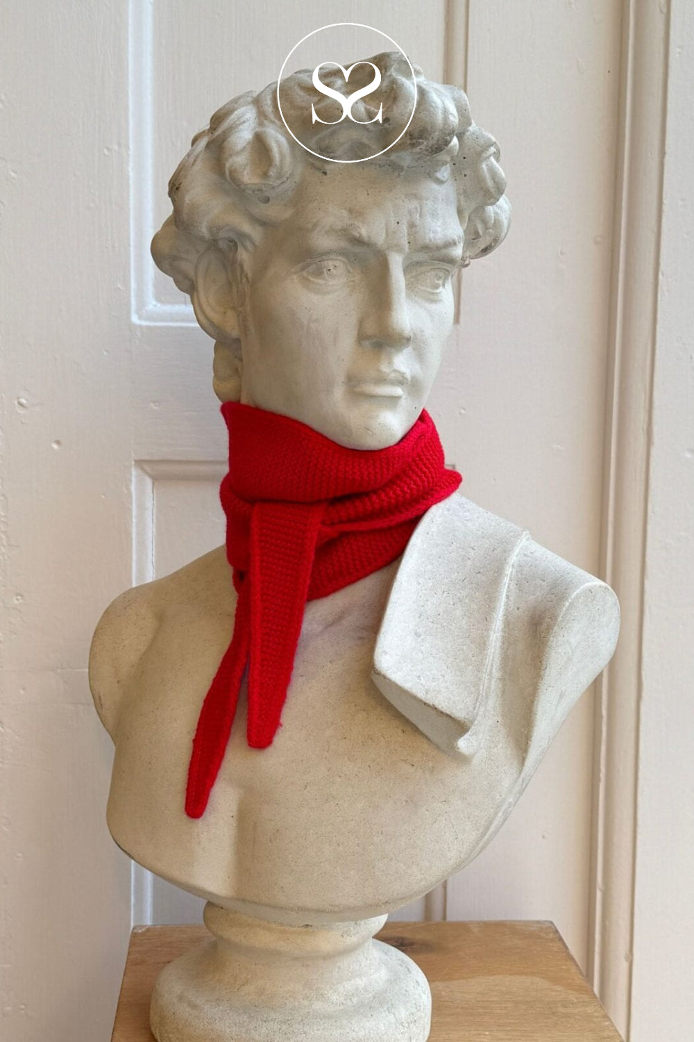 BOII Red Neck Scarf - Bisse Ireland