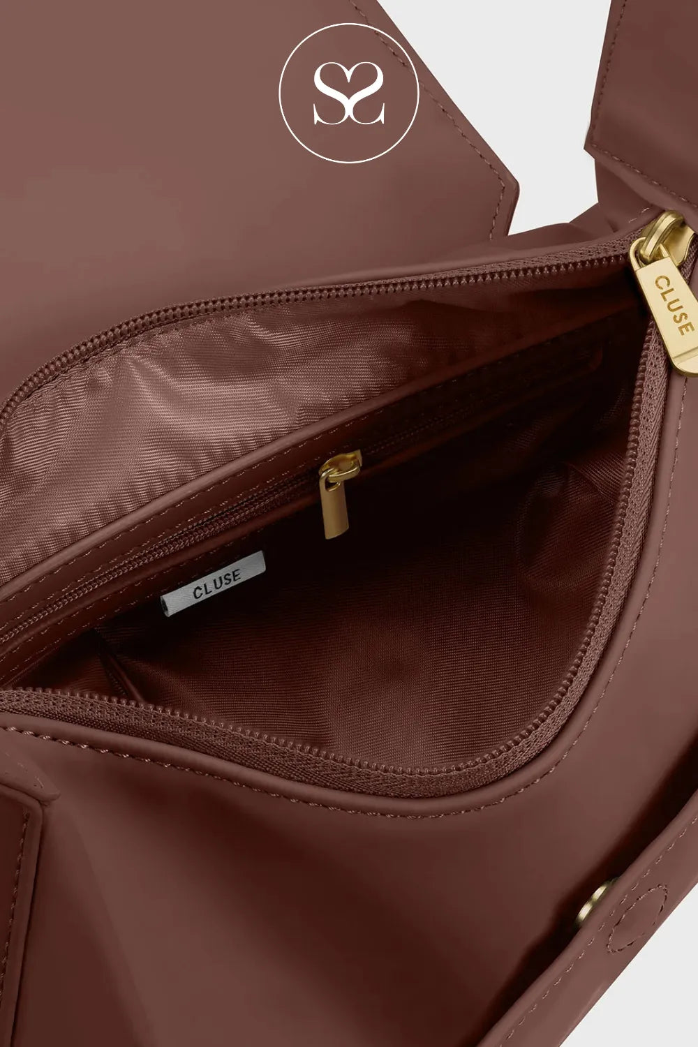 CLUSE BROWN PETITE CROSSBODY BAG - CX04204