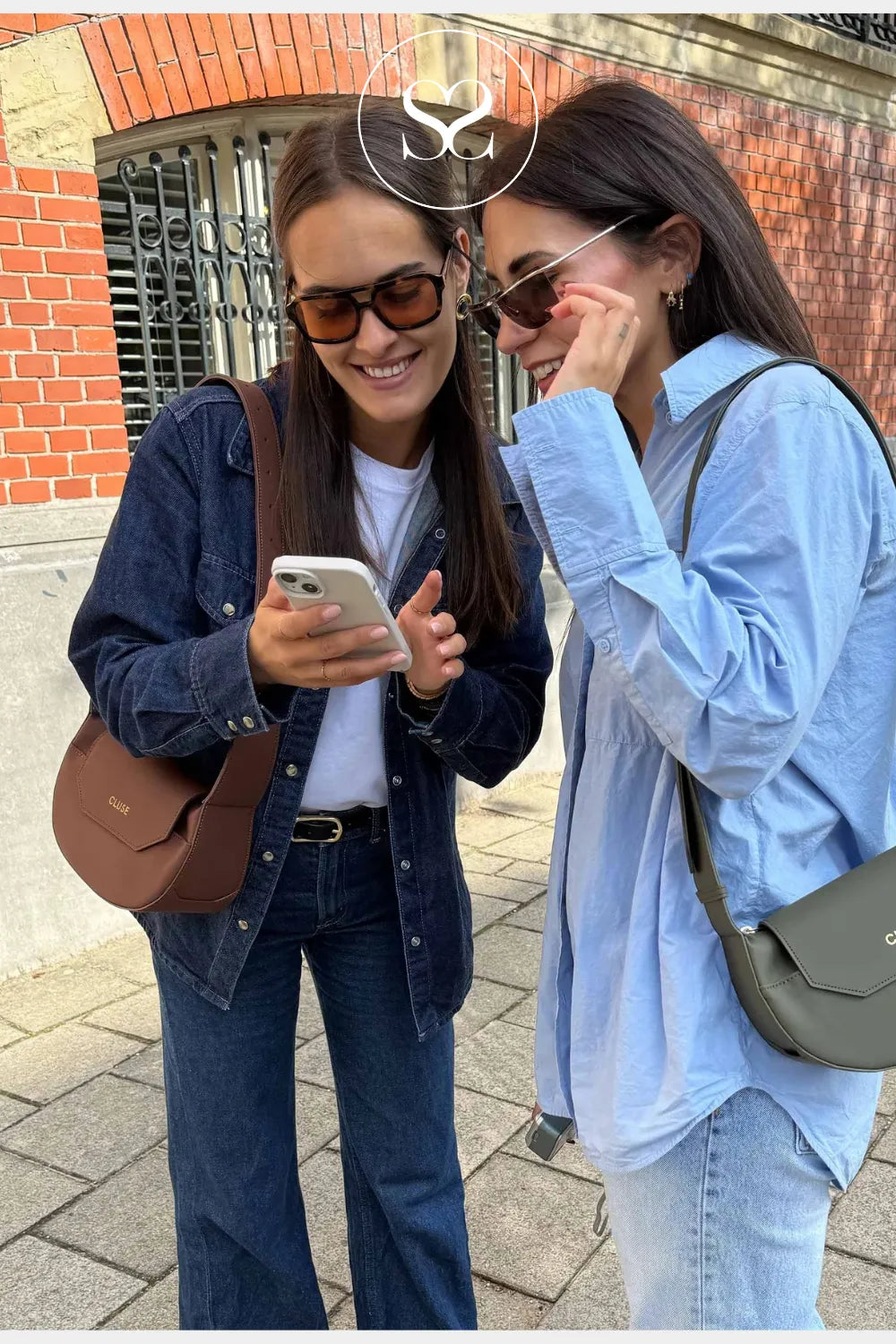 CLUSE BROWN PETITE CROSSBODY BAG - CX04204