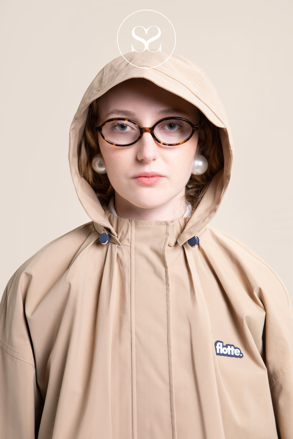 Flotte Camel Waterproof Puffer Jacket - Garance