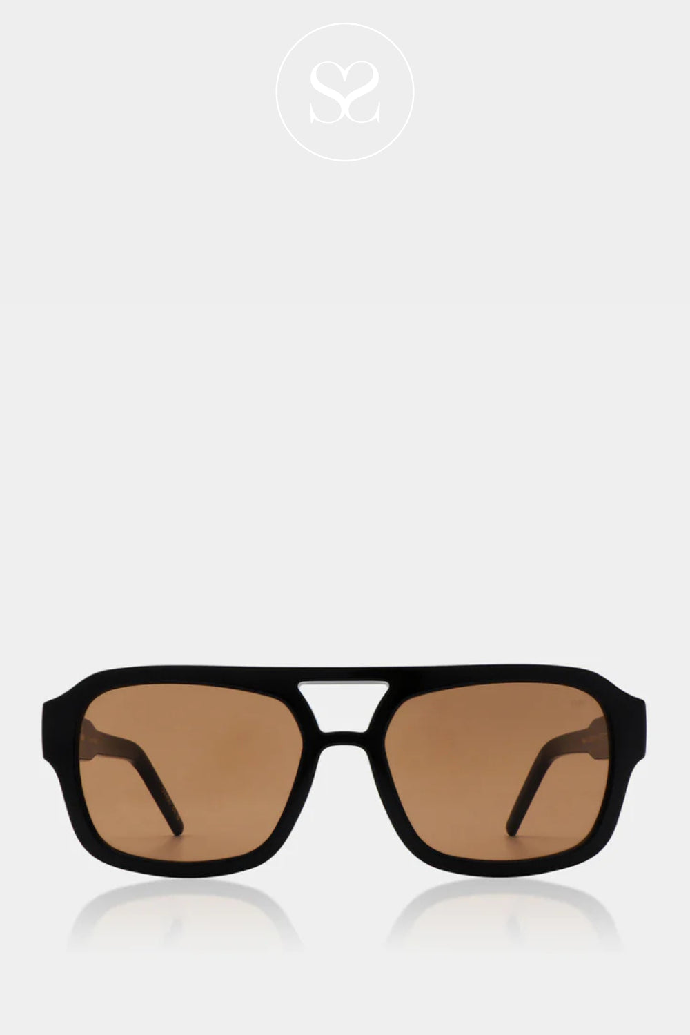 A.KJAERBEDE Black Sunglasses - Kaya