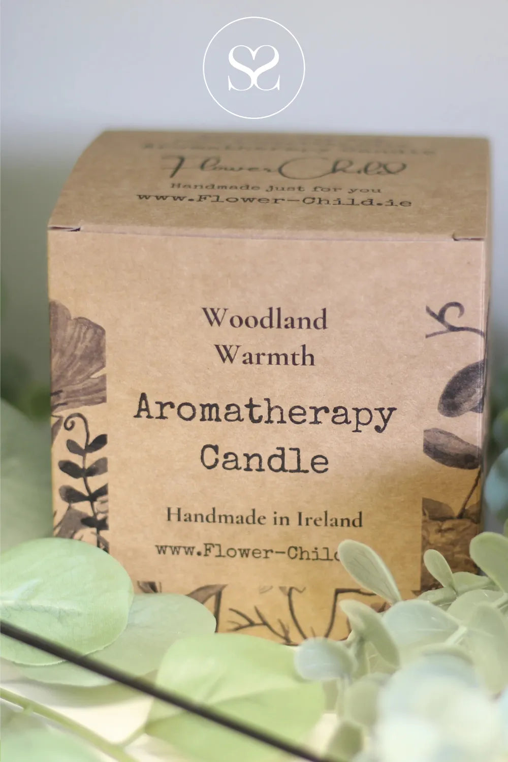 FLOWER CHILD CANDLE - WOODLAND WARMTH
