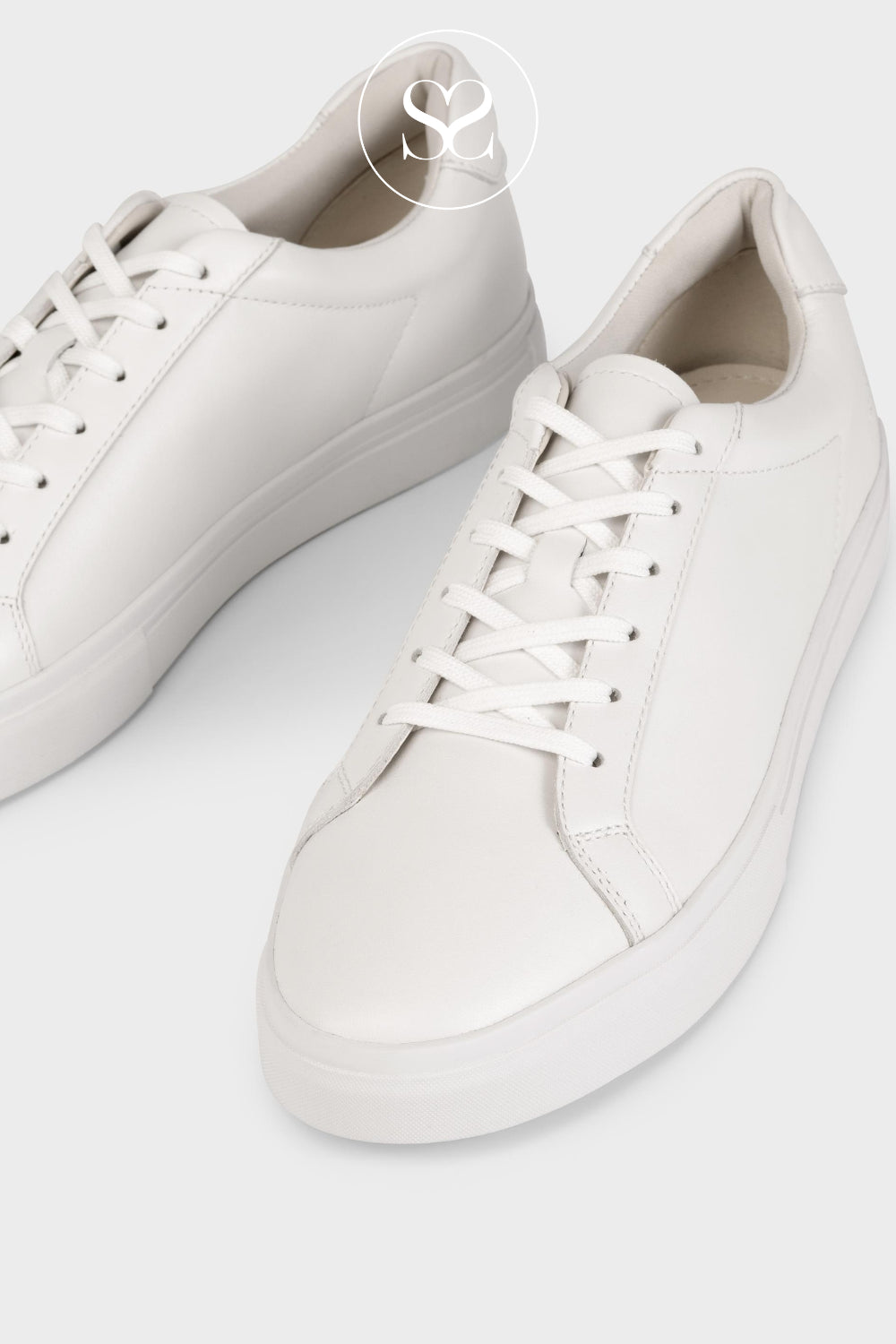 Vagabond White Platform Trainers Cody 5944-001