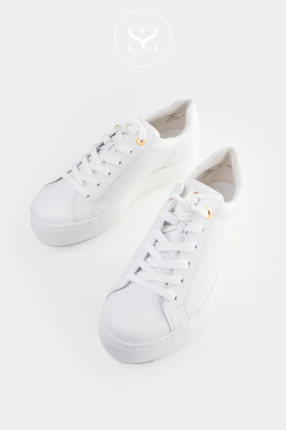 Paul Green white chunky flatform trainers Ireland