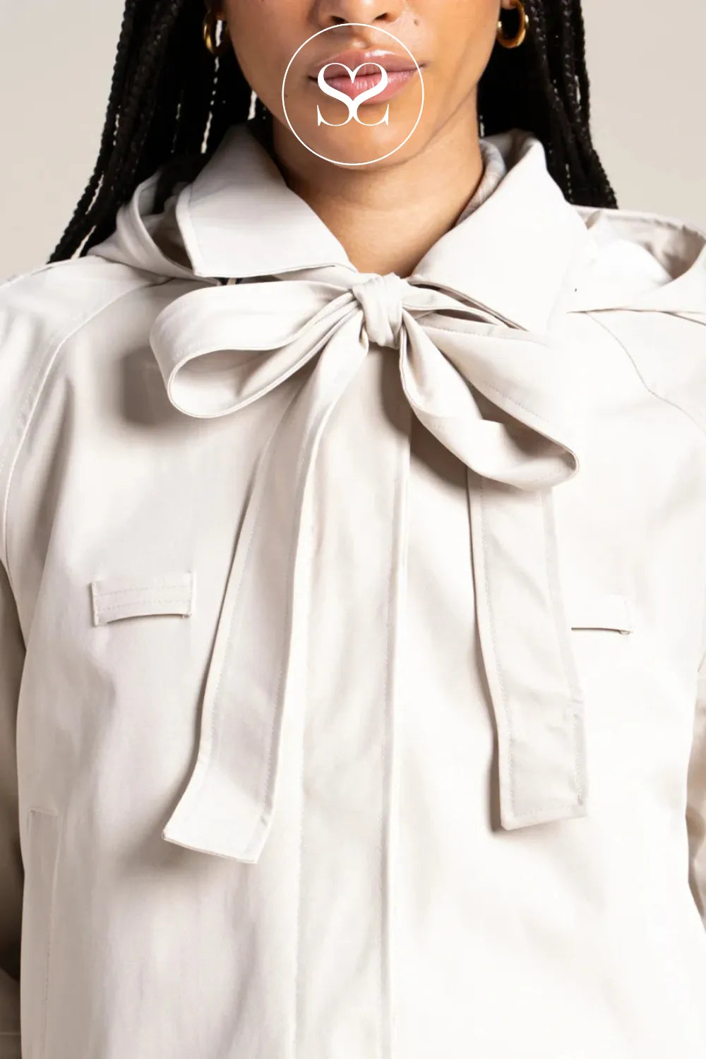 FLOTTE CROPPED RAINCOAT FOR WOMEN