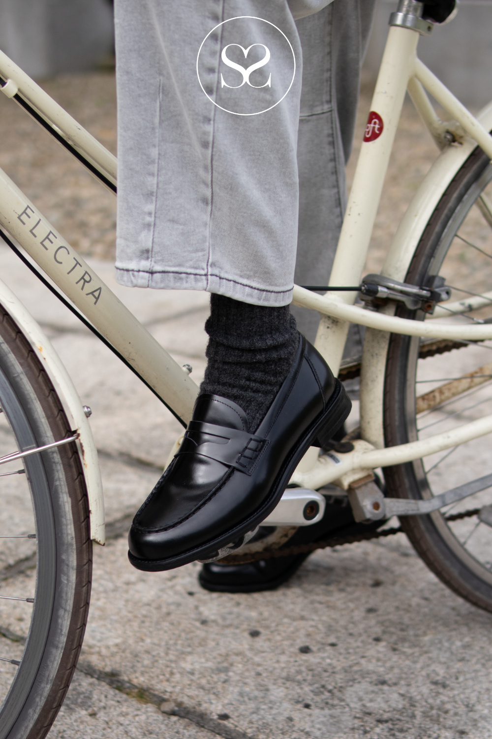 Vagabond Black Leather Loafers - Linn 6036-004