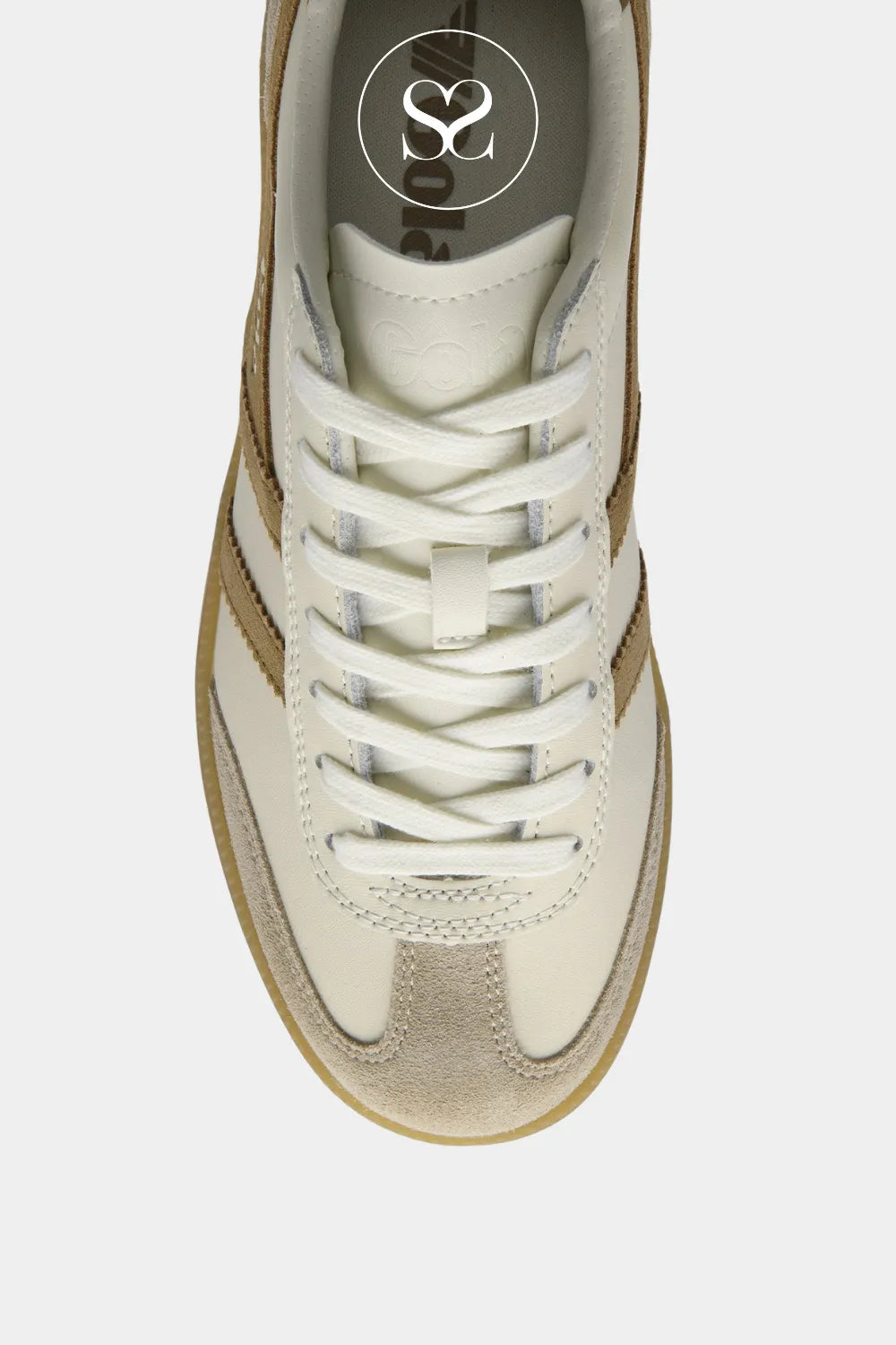 GOLA Retro Off-White Trainers - Viper