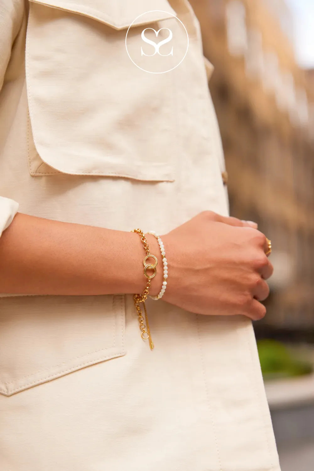 ESTELLA BARTLETT PEARL BRACELET EBB5439G Unique pearls – each piece is one-of-a-kind due to the natural gemstones