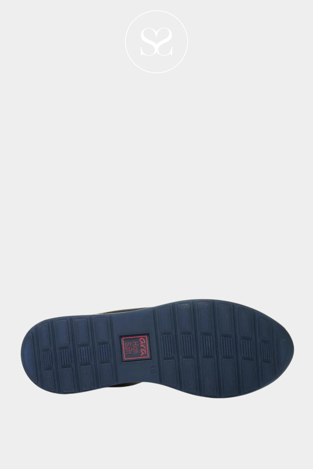 ARA NAVY TRAINERS WITH ARCH SUPPORT AND REMOVABLE INSOLE