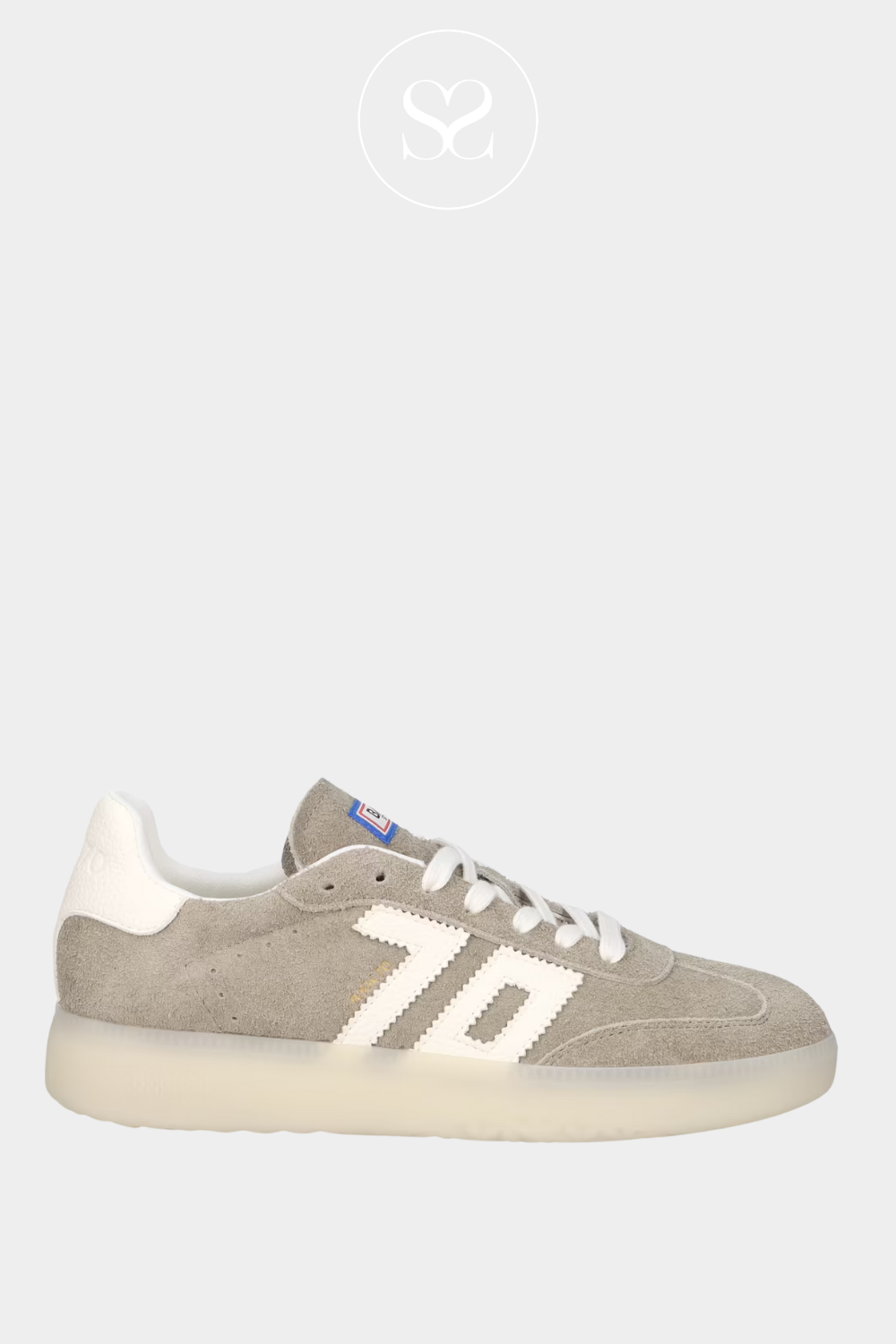 grey suede back 70 sneakers for ladies