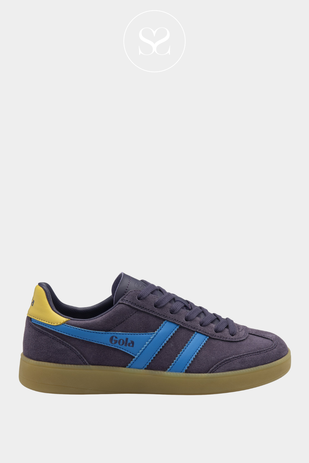 GOLA VIPER BLUE/PURPLE GUM SOLE TRAINER
