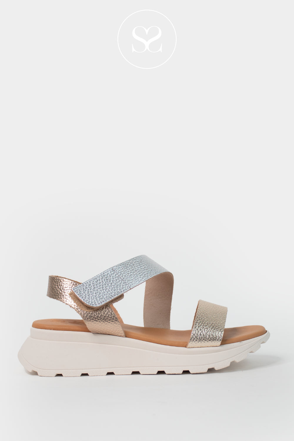 Oh My Sandals Metallic Walking Sandals 5951 - Ireland