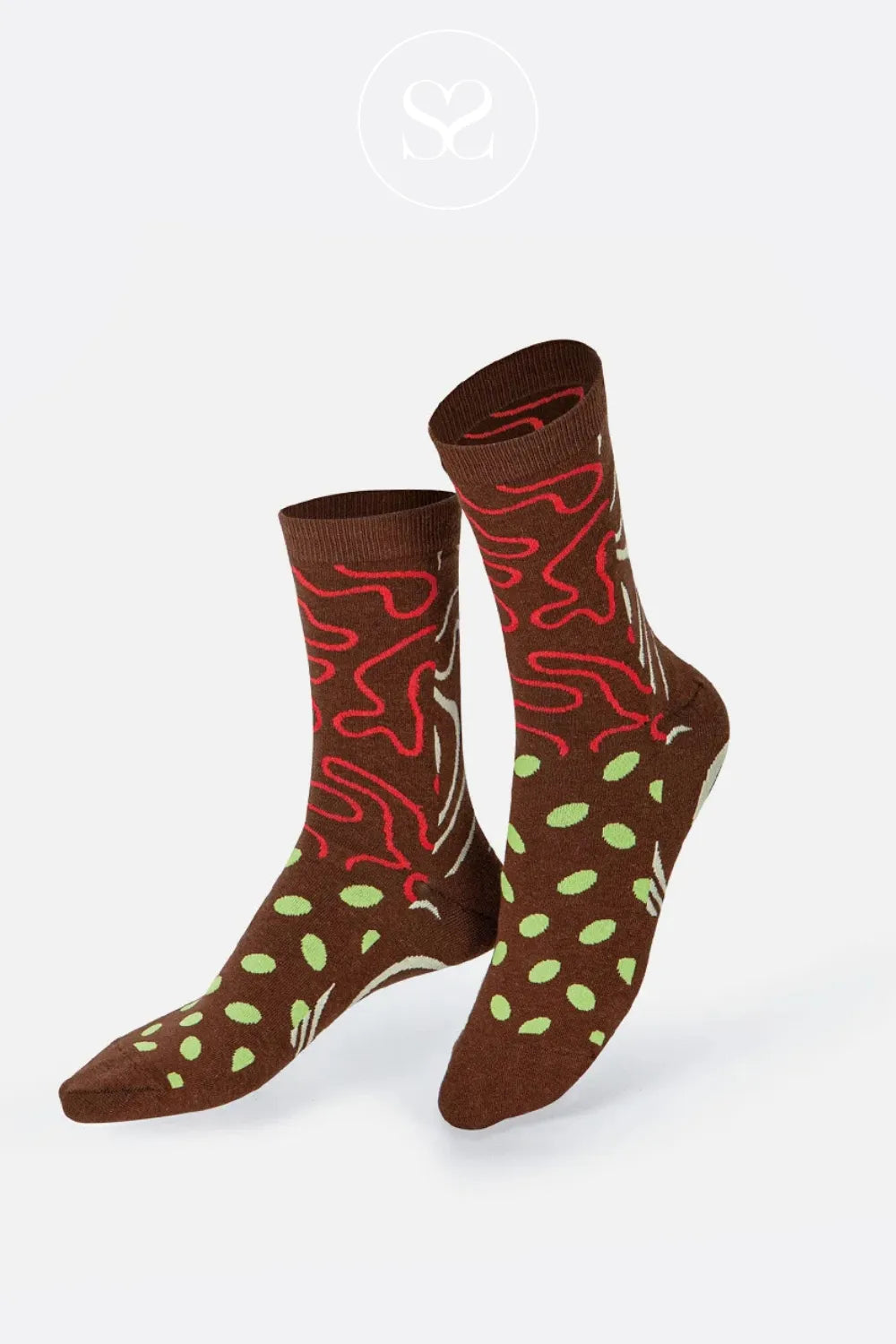 EAT MY SOCKS CHOCOLATE BOX SOCKS