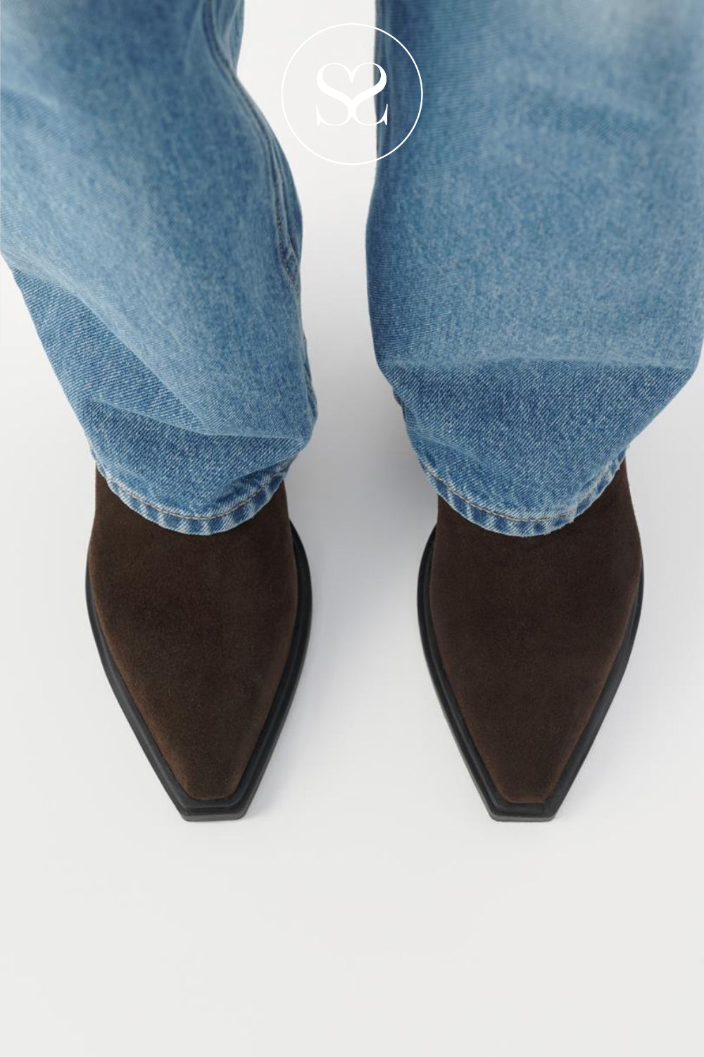 Vagabond Coffee Brown Suede Ankle Boots - Kelsey 5810-140