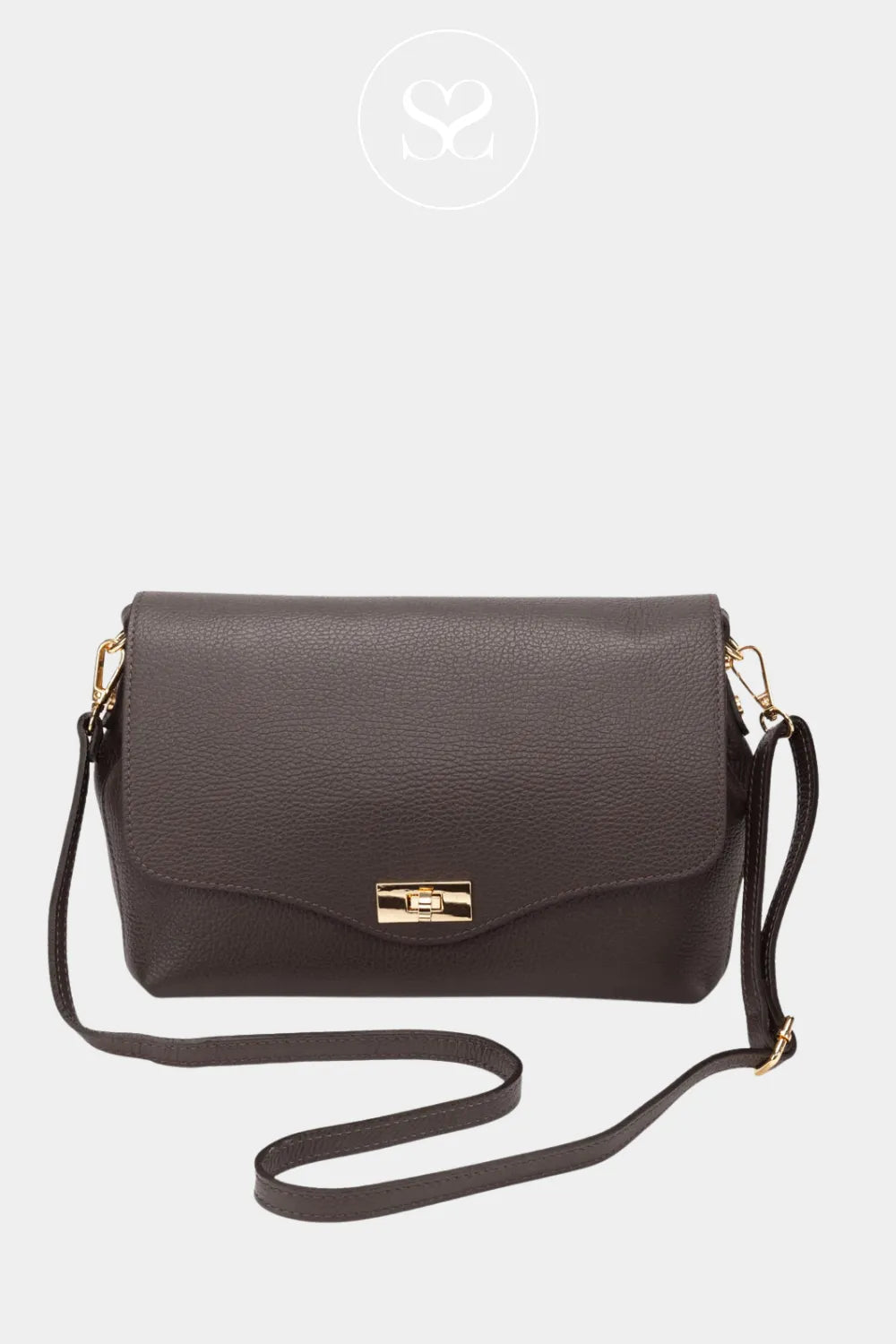 ELIE BEAUMONT - WINE CROSSBODY BAG - TWIST REGULAR