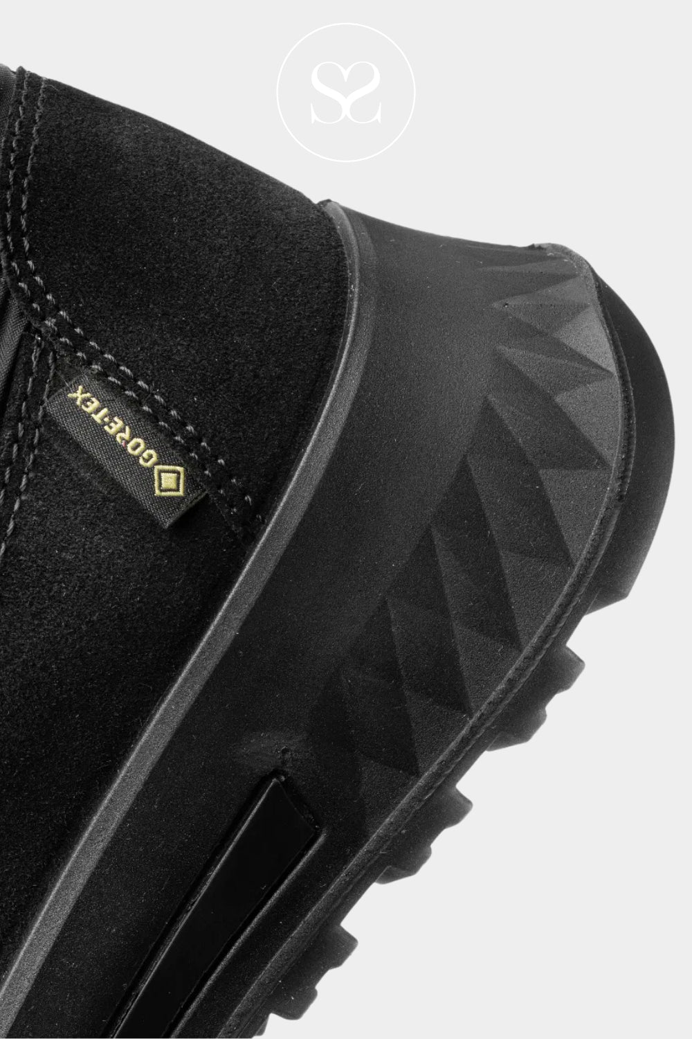 ARA BLACK TRAINER BOOTS WITH RUBBER GRIP SOLE