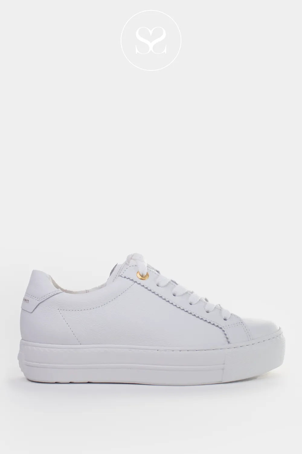 Paul Green white lace up trainers 5241-00