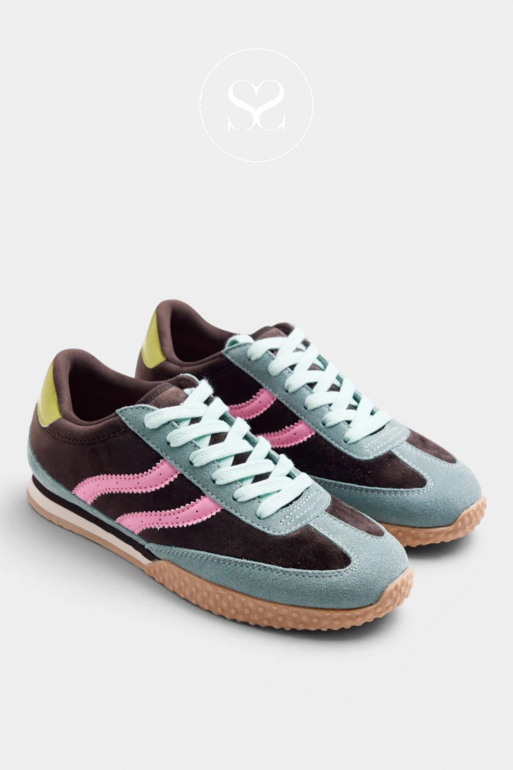 GIOSEPPO SPORTY MULTI-COLOURED TRAINERS - 80669