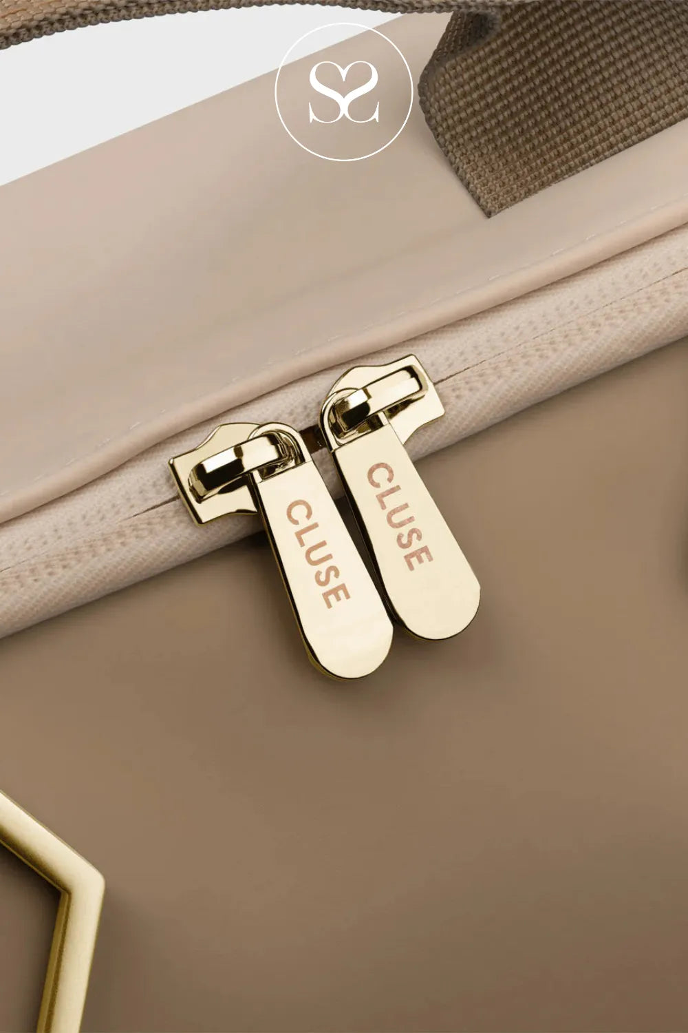 CLUSE BEIGE/BROWN REVERSIBLE BACKPACK CX03509