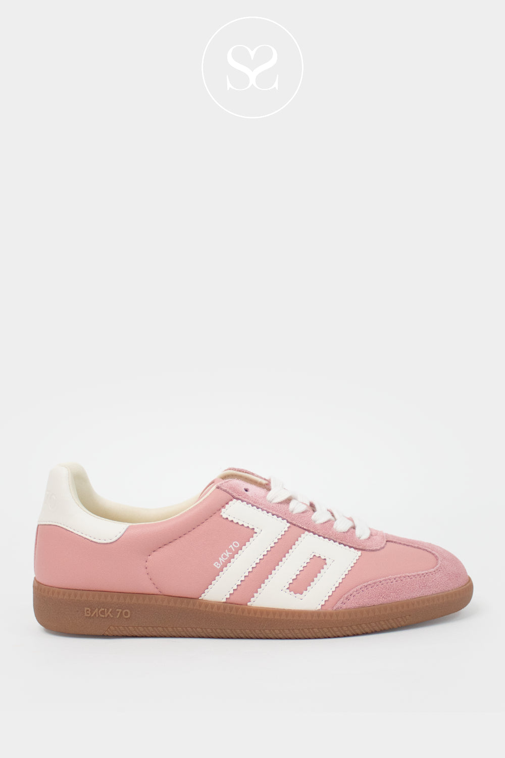 BACK70 PINK RETRO TRAINERS FOR WOMEN - CLOUD Ireland