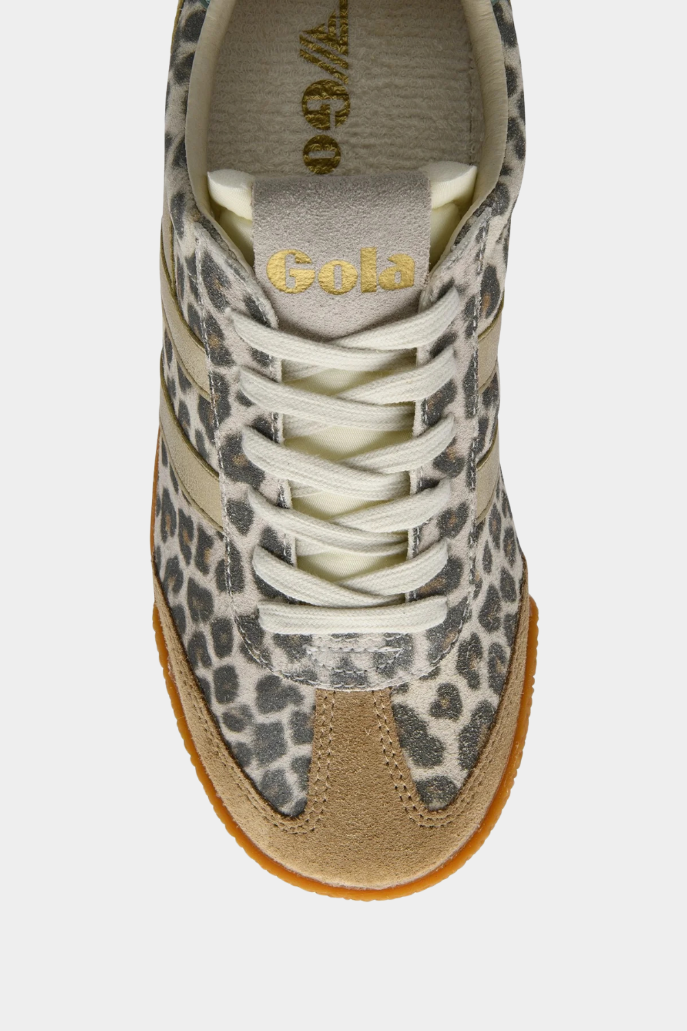 GOLA Leopard Print Retro Trainers - Elan Safari