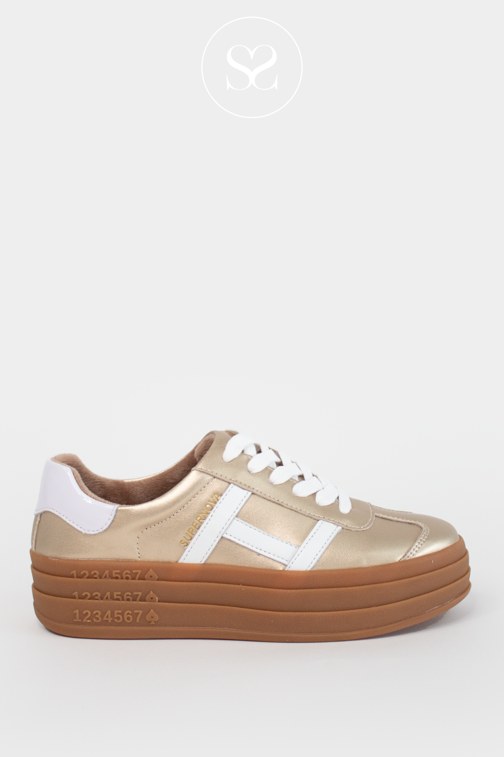 DRILLEYS GOLDEN BLISS TRAINERS SIXTY EIGHT DRILLEYS SNEAKERS IRELAND