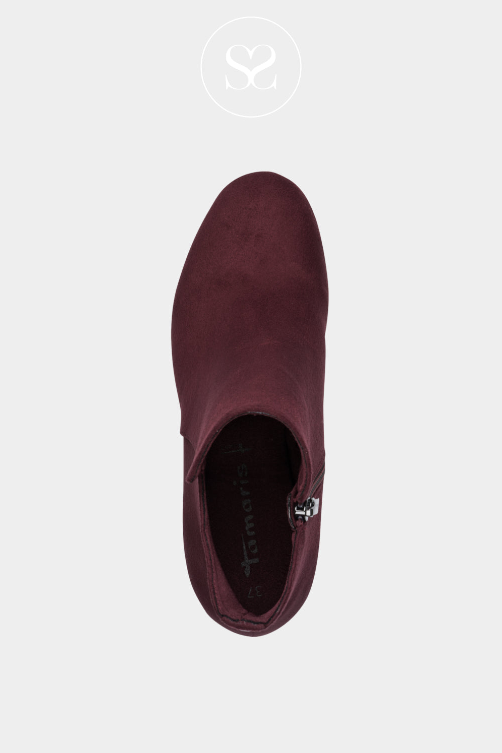 Tamaris Burgundy Ankle boots for Women in Ireland