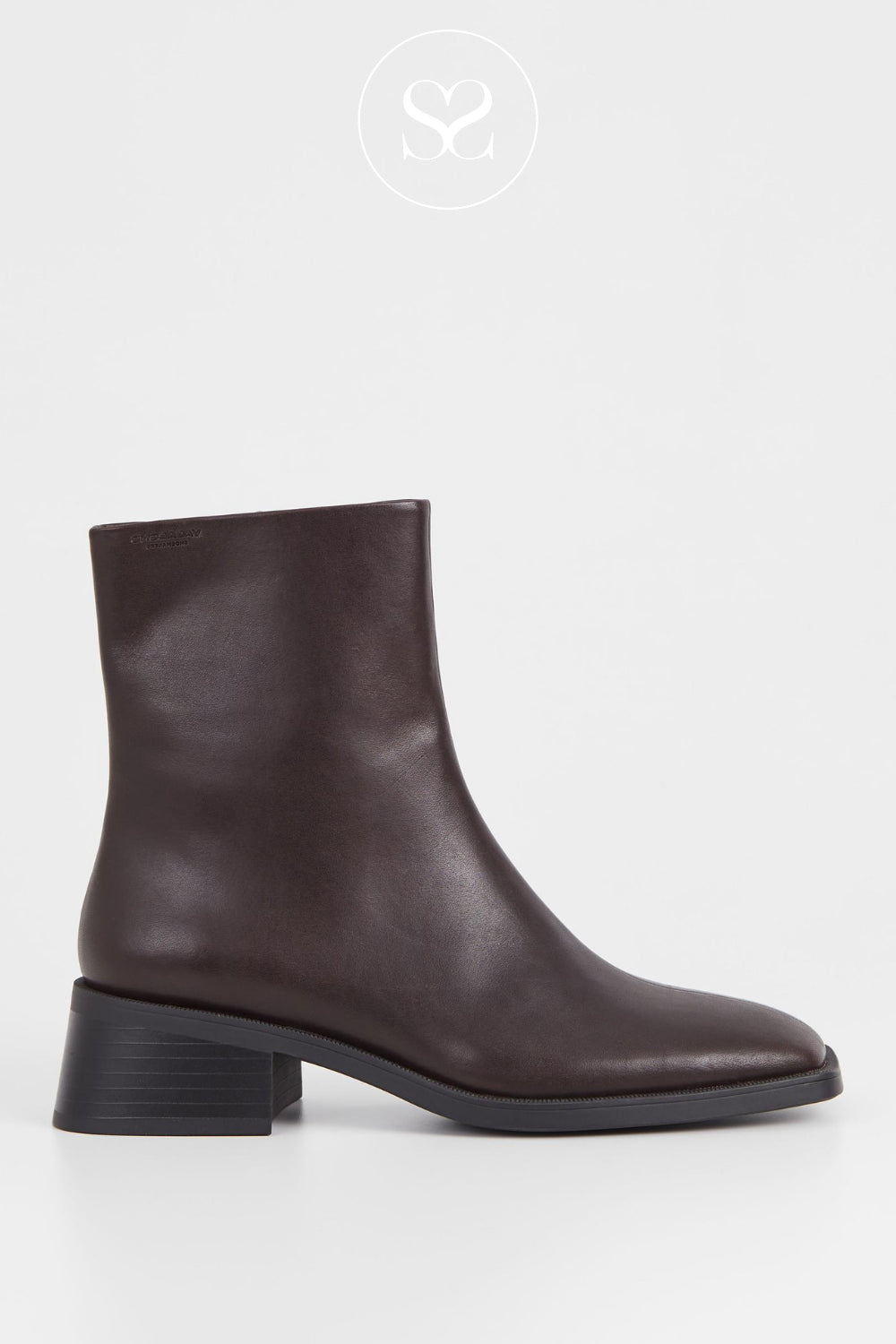 VAGABOND CHOCOLATE BROWN ANKLE BOOTS - BLANCA 5217-201