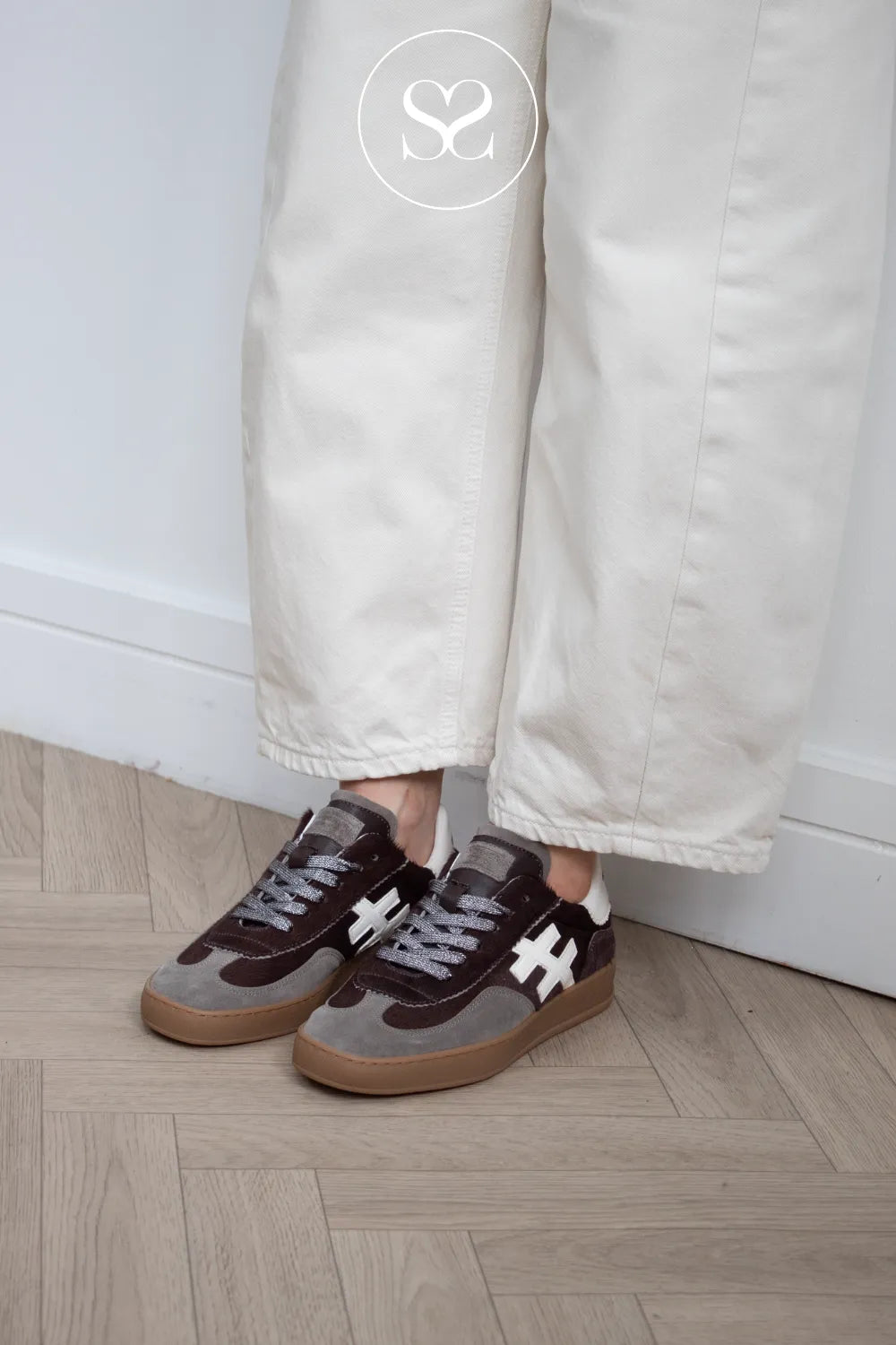 Another Trend Chocolate Brown Trainers A032-91