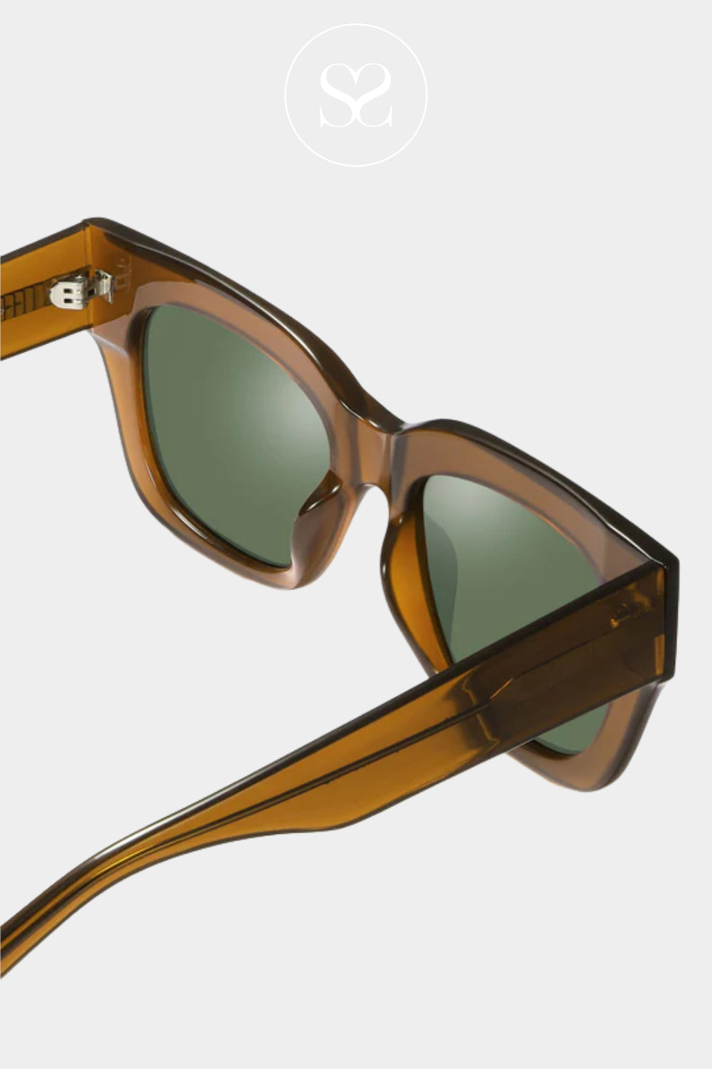 Eco Shades Brown Sunglasses- Elia