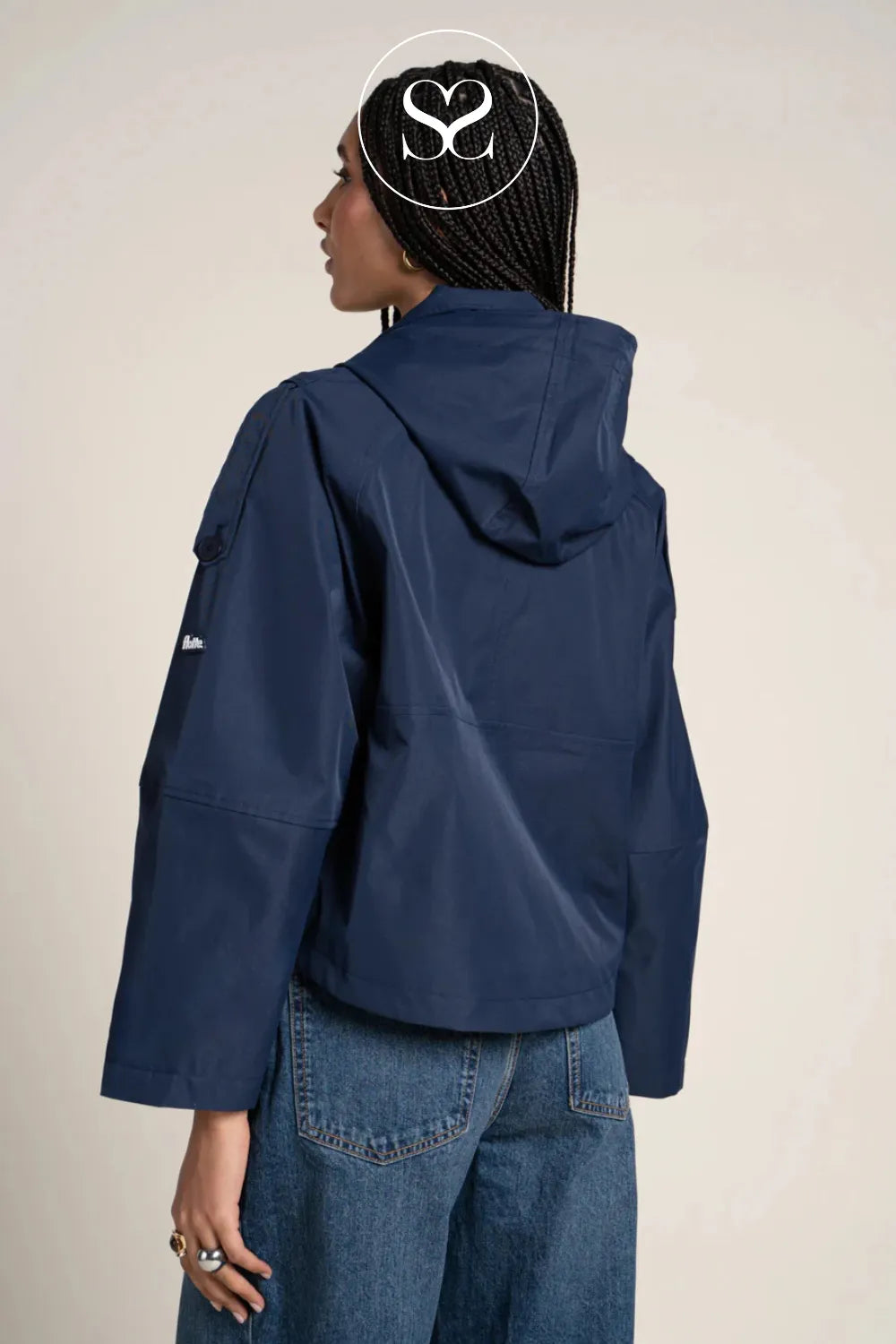 FLOTTE WATERPROOF RAINCOAT WITH REMOVABLE HOOD