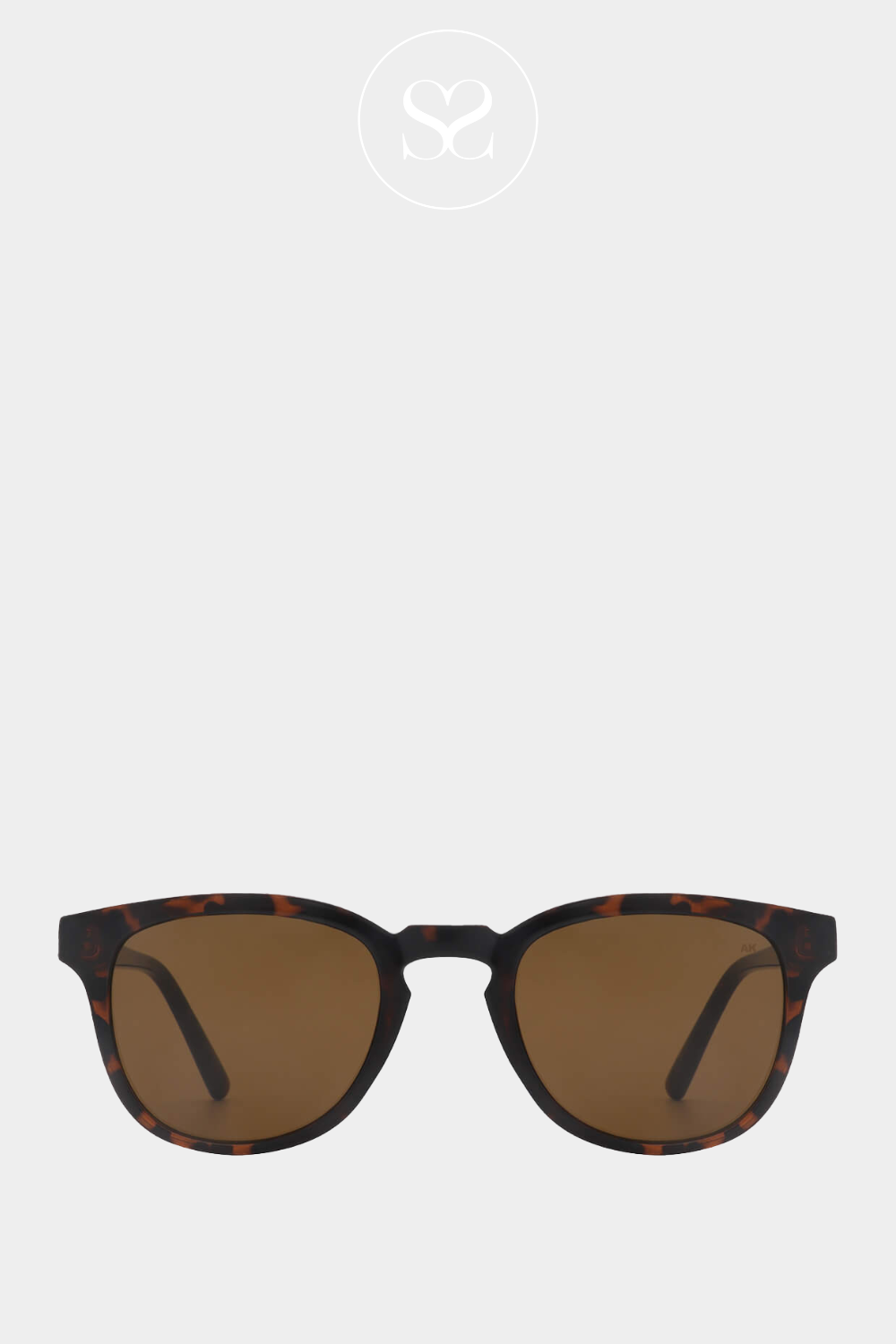 AKJAERBEDE BATE DEMI TORTOISE SUNGLASSES