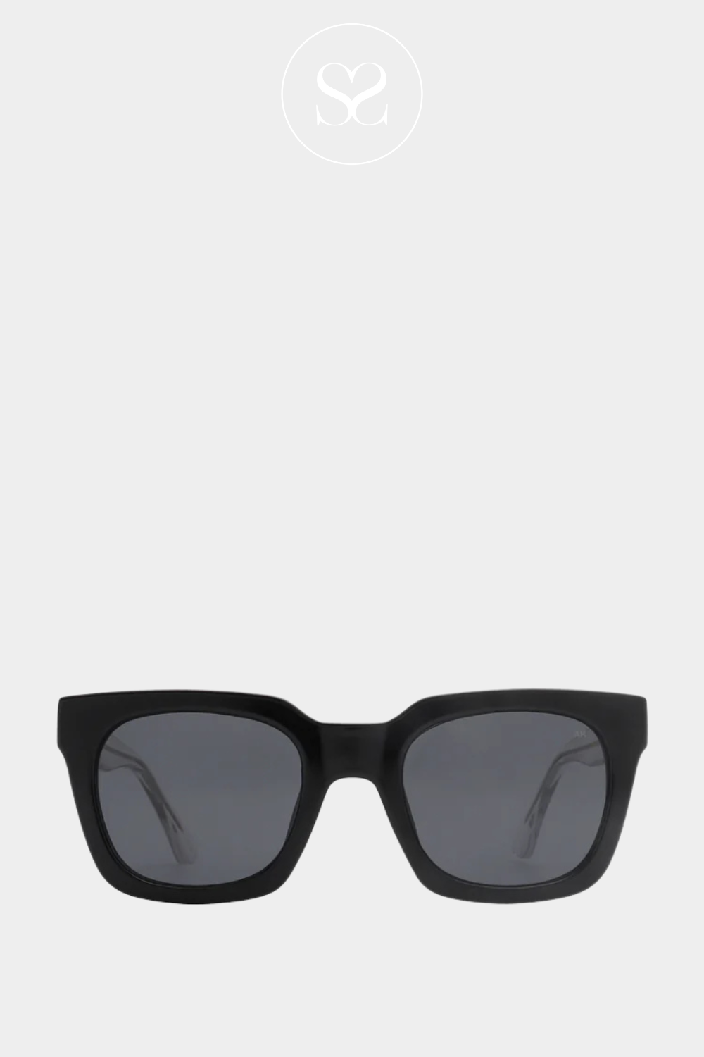 A.KJAERBEDE NANCY BLACK SUNGLASSES