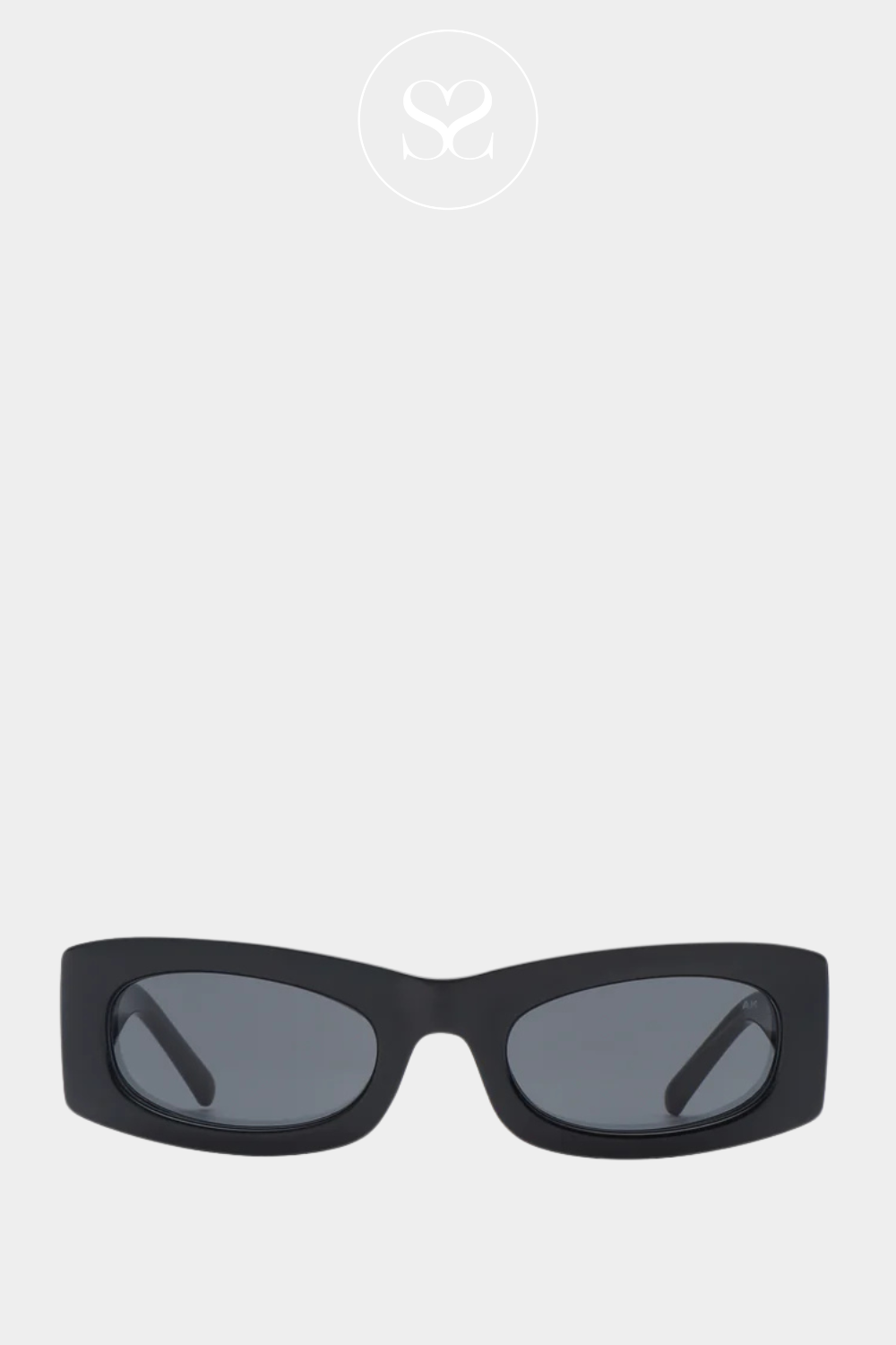 AKJAERBEDE FRIDA BLACK 70S INSPIRED SUNGLASSES