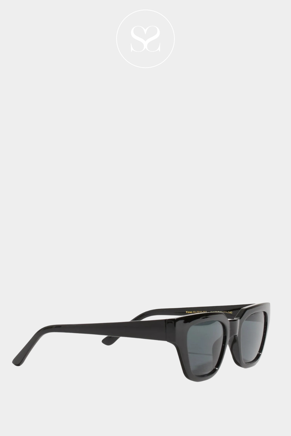 AKJAERBEDE LANE BLACK UV 400 PROTECTION SUNGLASSES