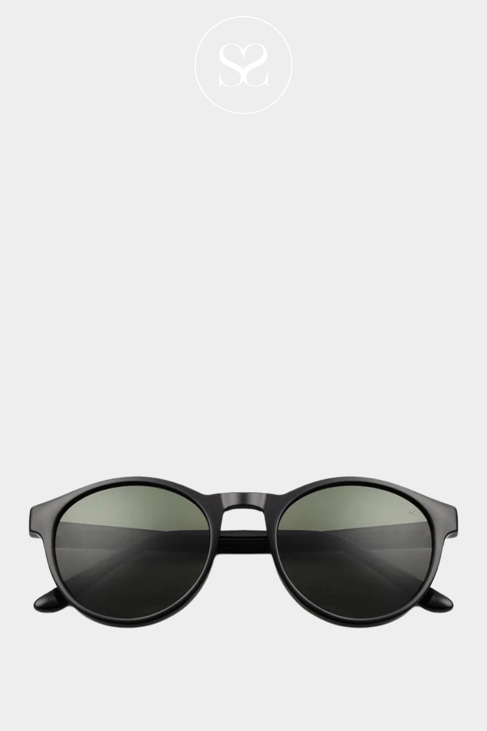 AKJAERBEDE MARVIN BLACK UV 400 PROTECTION SUNGLASSES