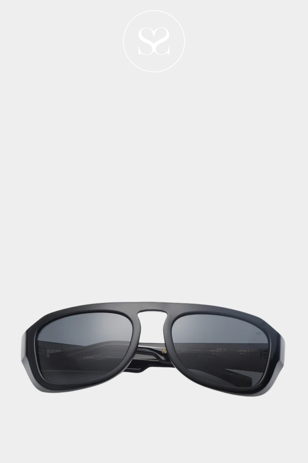 AKJAERBEDE MAX BLACK SUNGLASSES WITH UV 400 PROTECTION