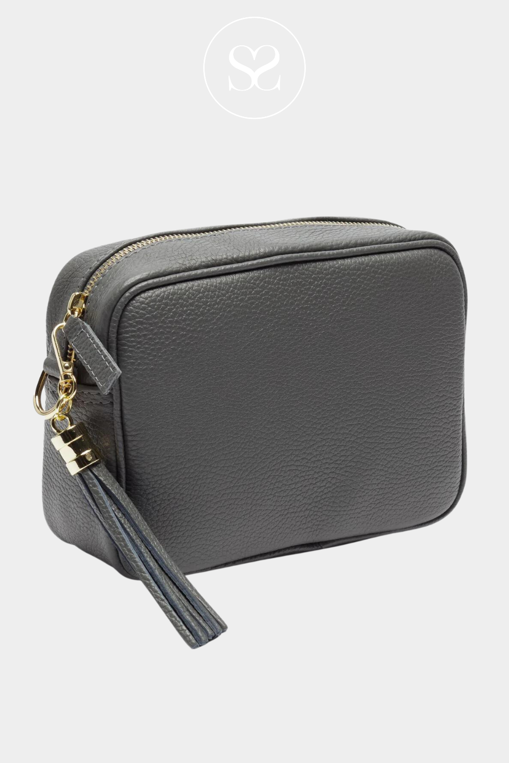 ELIE BEAUMONT - CROSSBODY BAG - SLATE - CHARCOAL