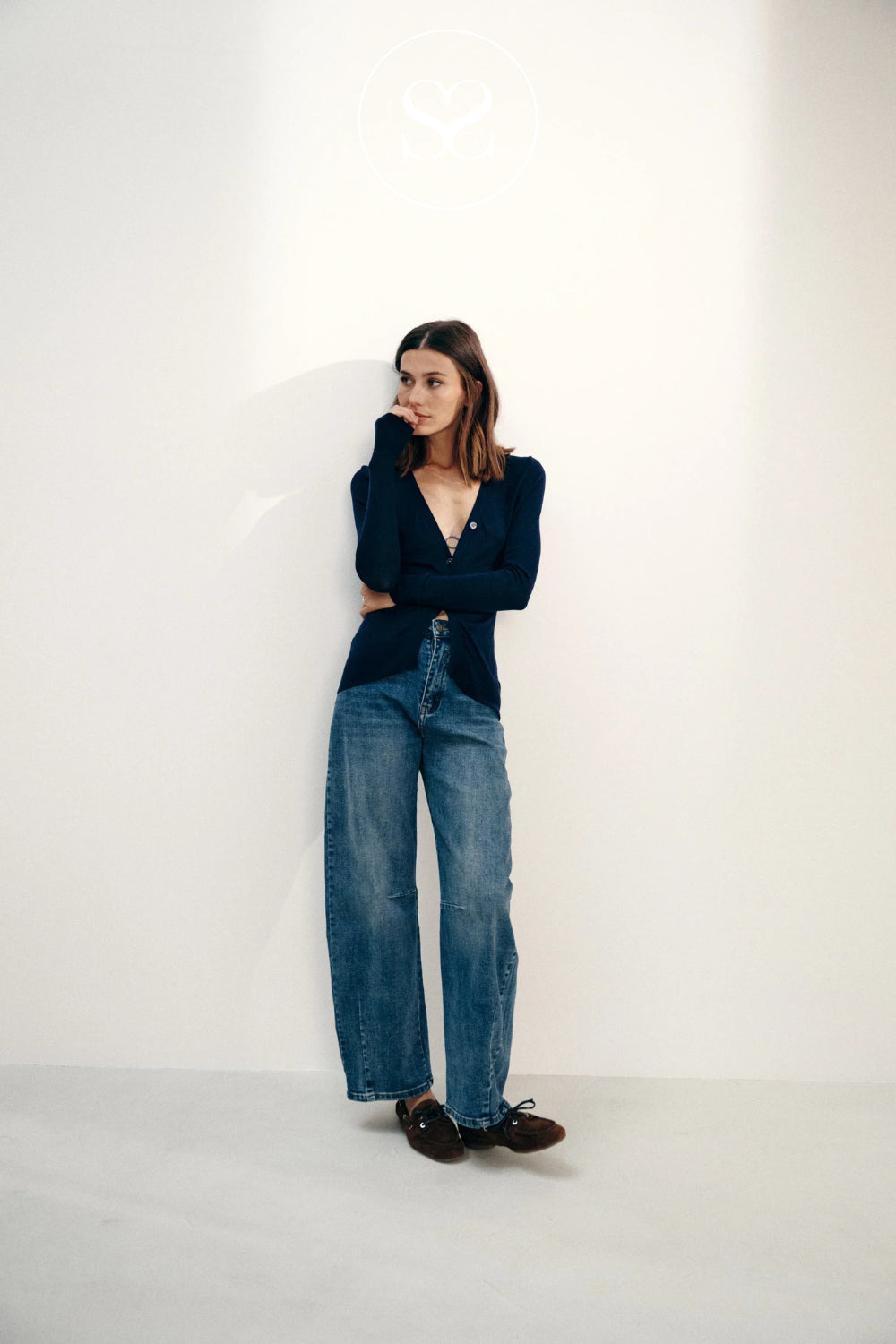 Denim Barrel Jeans - Louisa