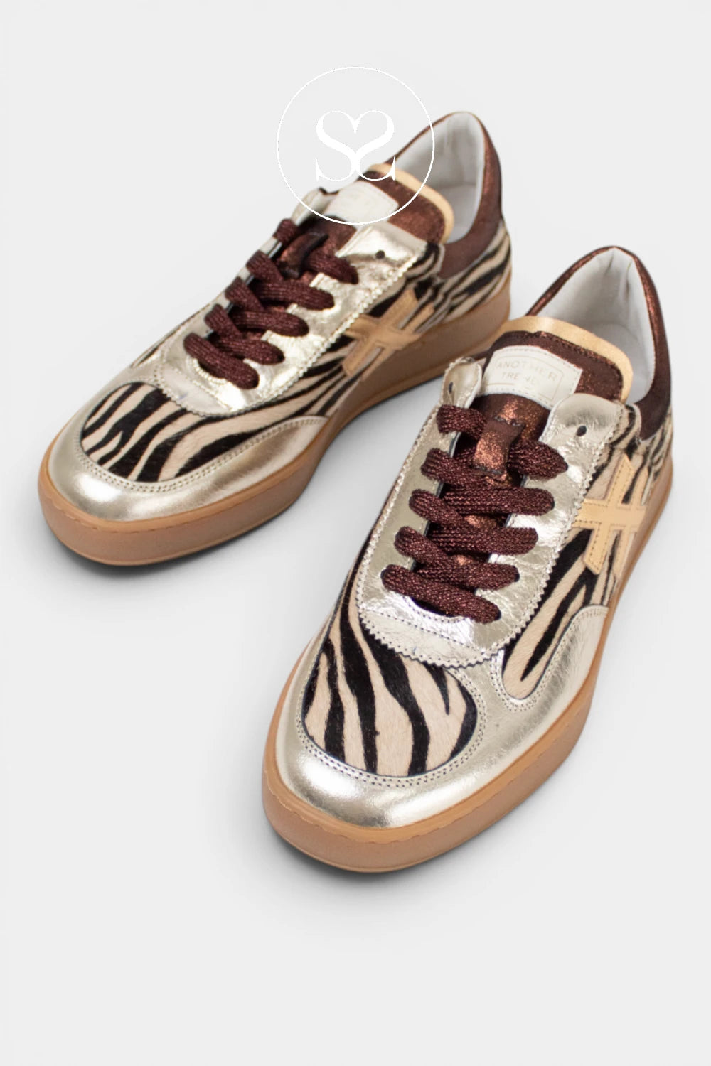 Comfortabkle gold statement trainers from Another trend for women in Ireland
