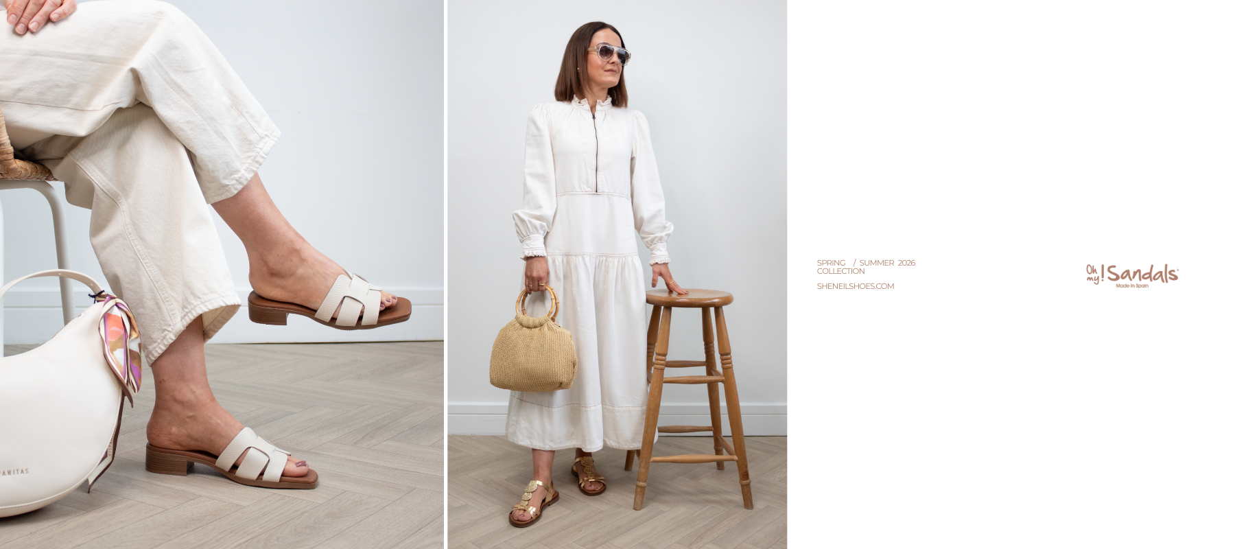 Oh my sandals summer 2026 collection now available at sheneil shoes in Ireland