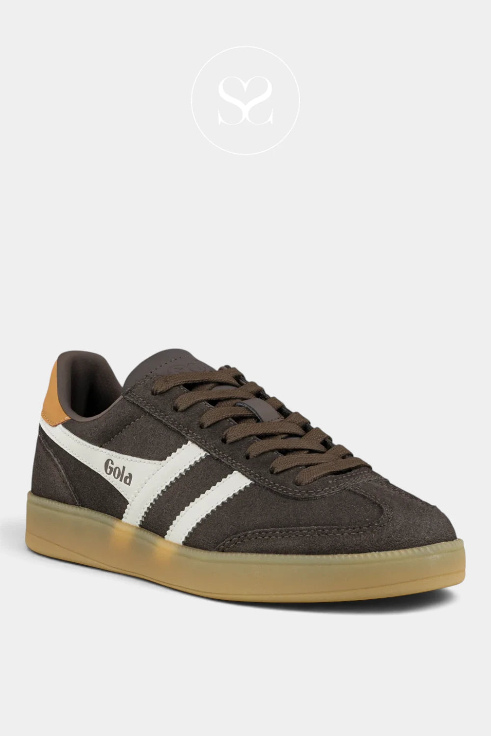Gola Retro Coffee Brown Trainers - Viper CLB735DC for Women -Ireland