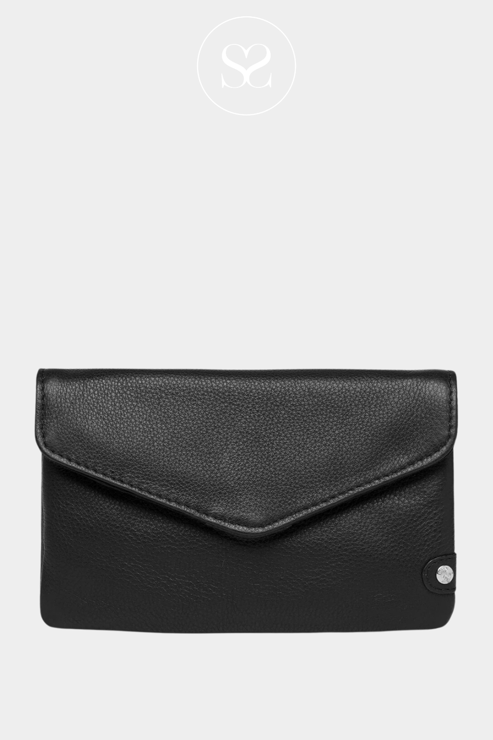 DEPECHE 16046 BLACK LEATHER PURSE/CARDHOLDER