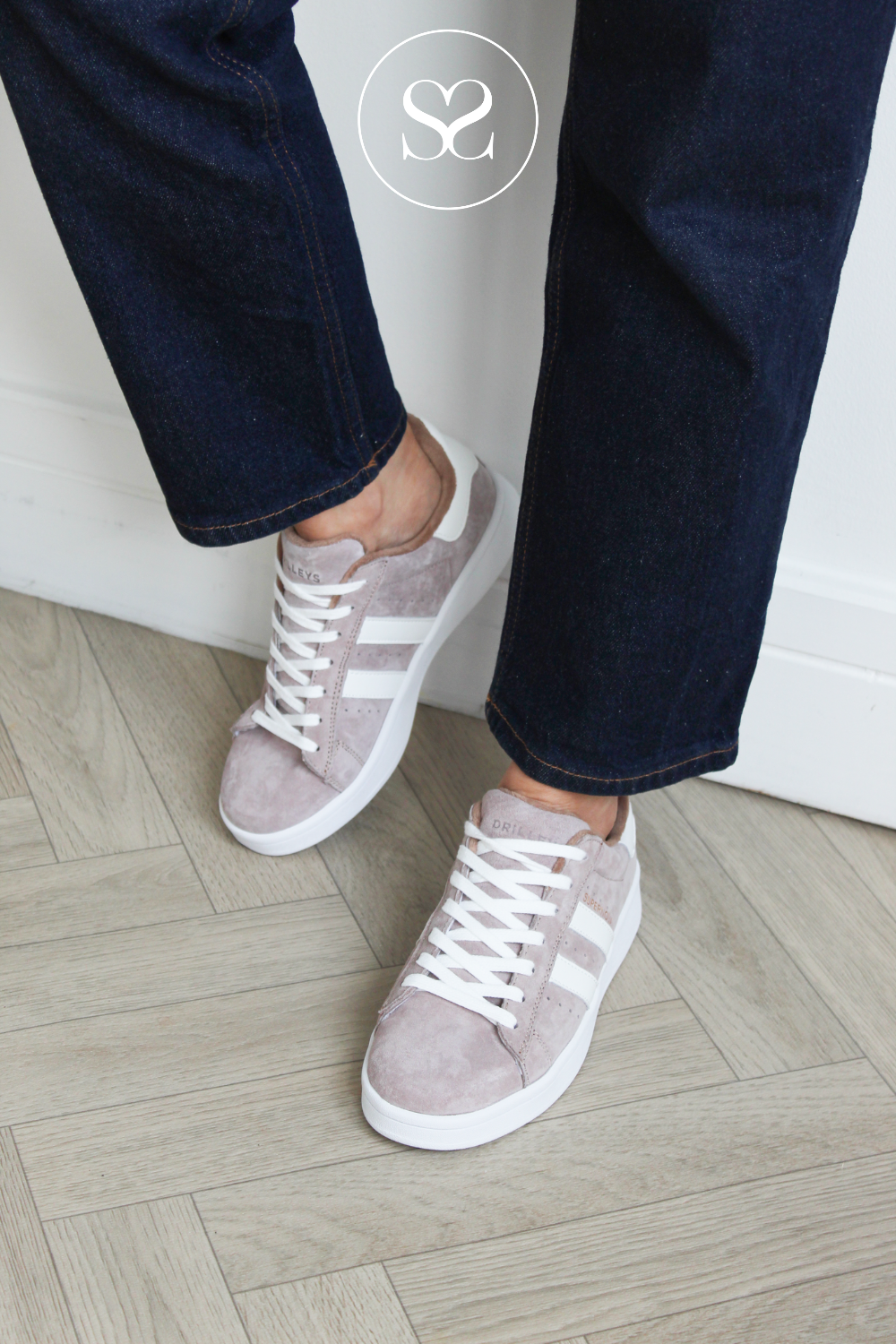 Drilleys Mauve Sneakers - Sixty Seven