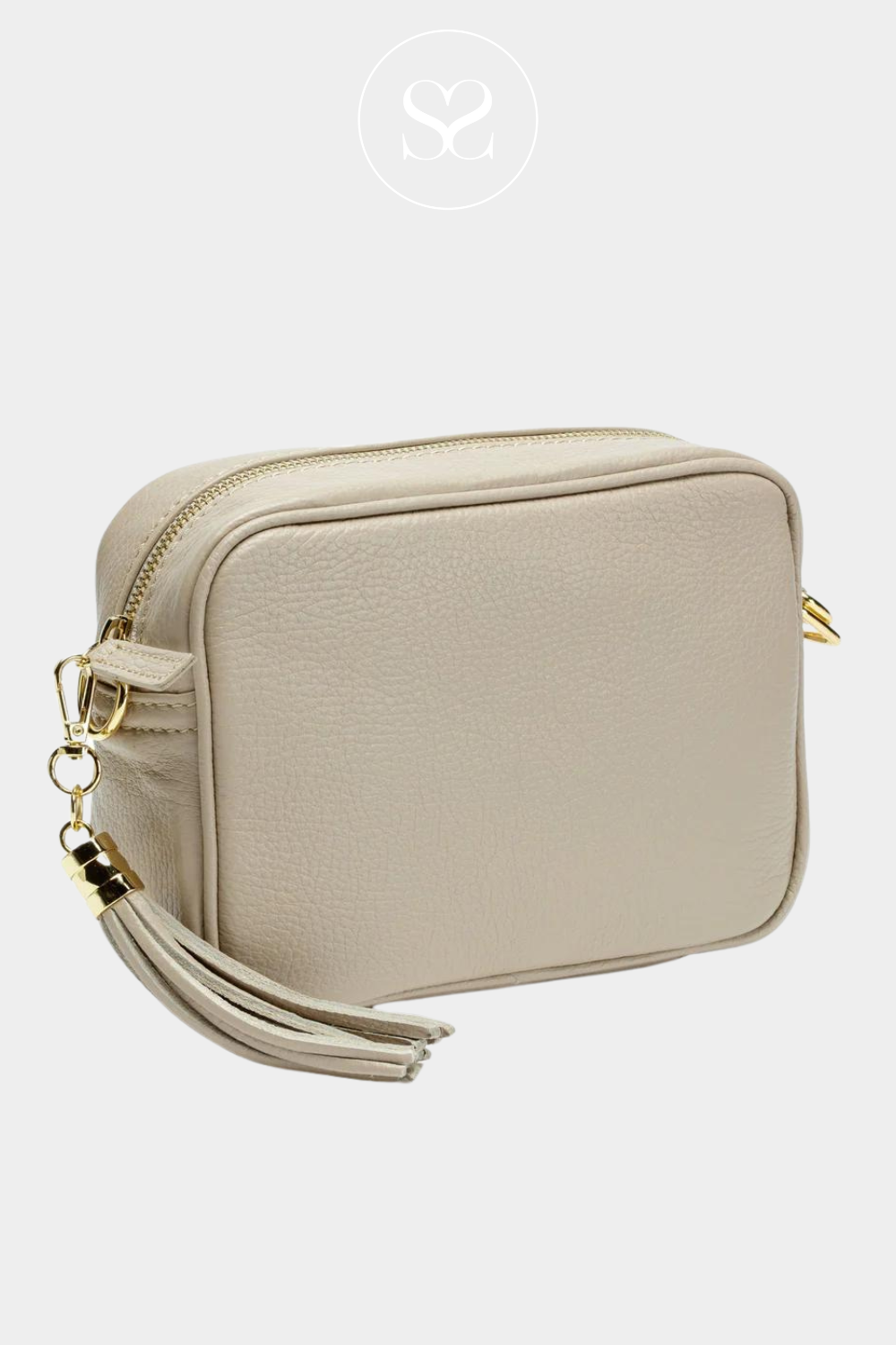 ELIE BEAUMONT - CROSSBODY BAG - BISCUIT