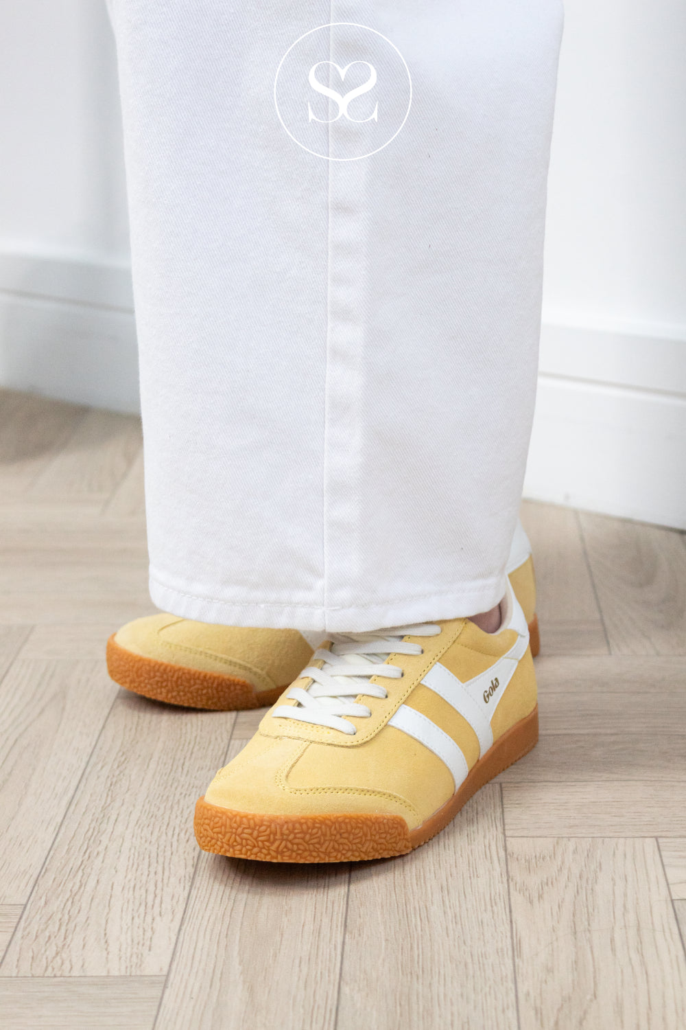 Comfortable GOLA Retro Lemon Sneakers for women in Ireland - ELAN