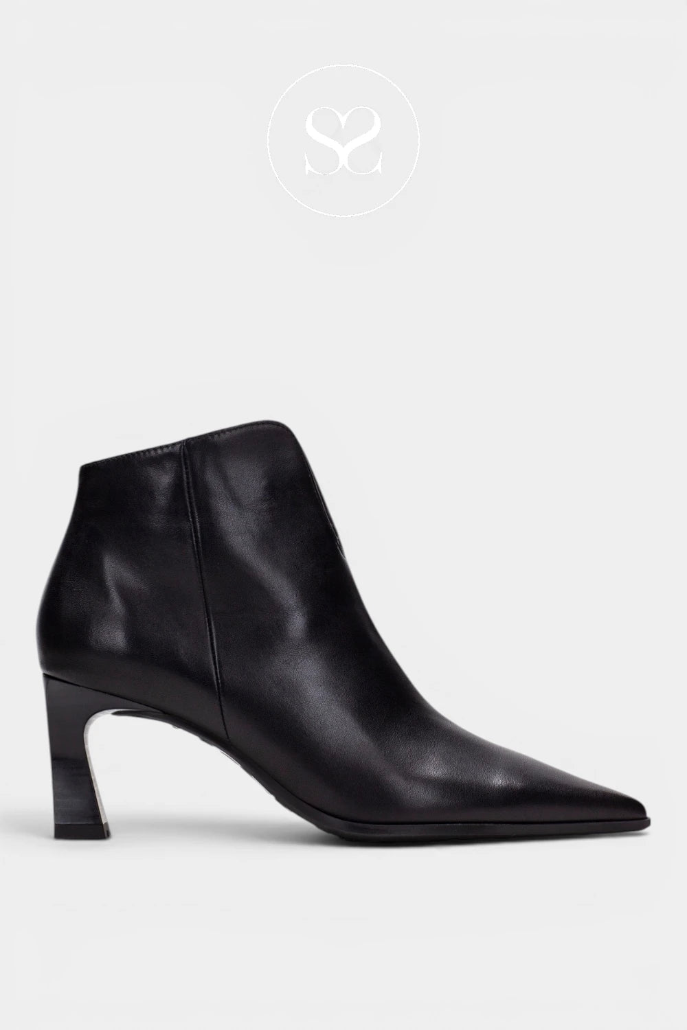 Hispanitas Black Pointed Toe Ankle Boots HI265076 for Women - Ireland