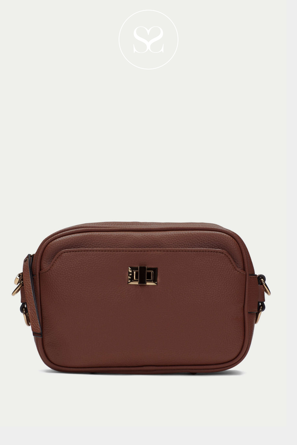 Tan crossbody purse sale